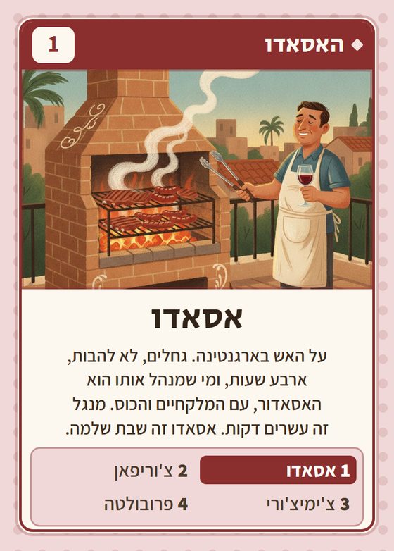 אסאדו, מרביעיית האסאדו