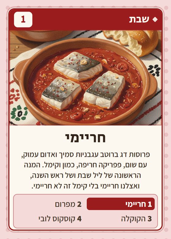 חריימי, מרביעיית שבת