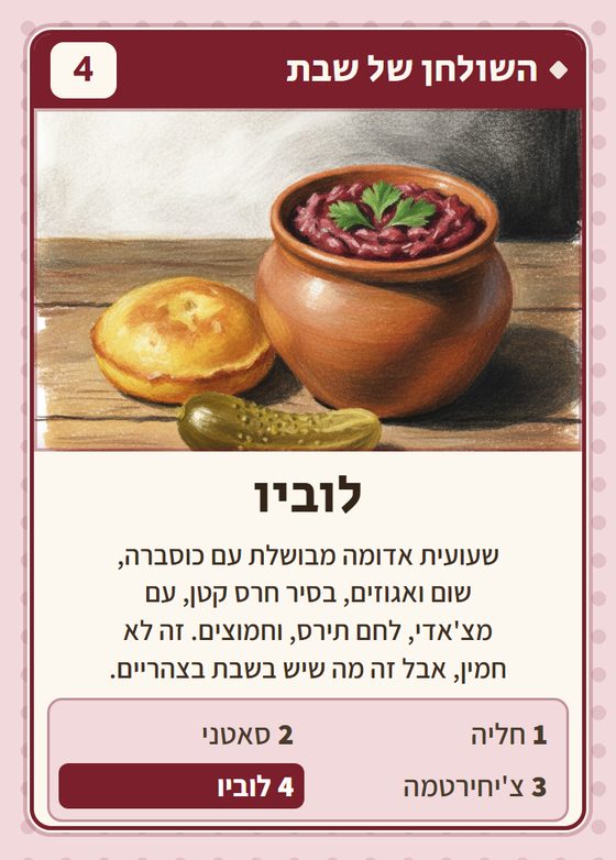 הקלף לוביו מתוך רביעיות גאורגים