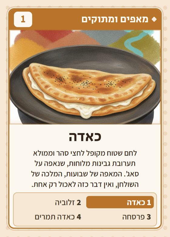 הקלף כאדה מתוך רביעיות כורדים