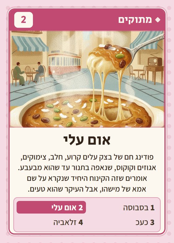 הקלף אום עלי מתוך רביעיות מצרים