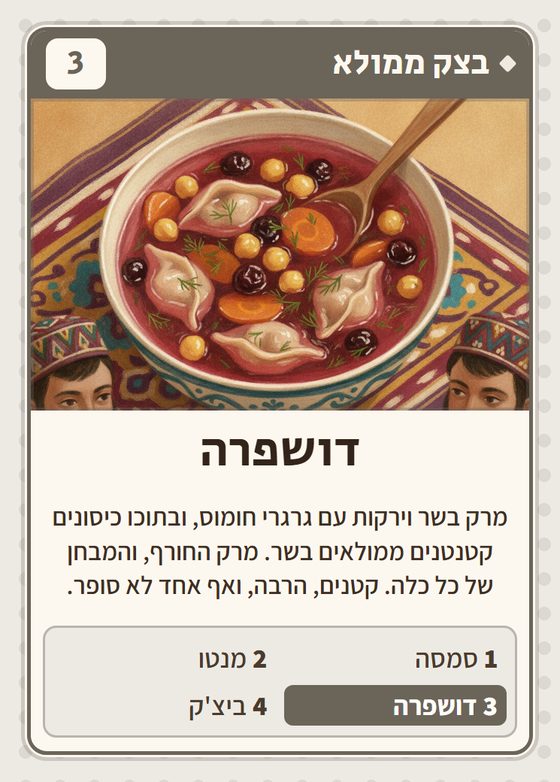 דושפרה, מרביעיית בצק ממולא