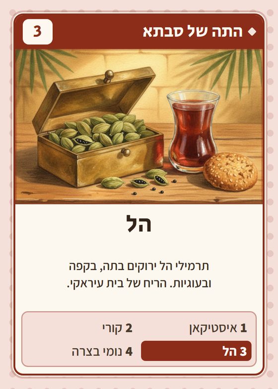 הקלף הל מתוך רביעיות עיראקים