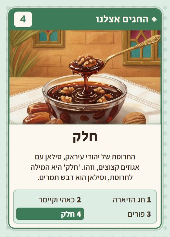 הקלף חלק מתוך רביעיות עיראקים