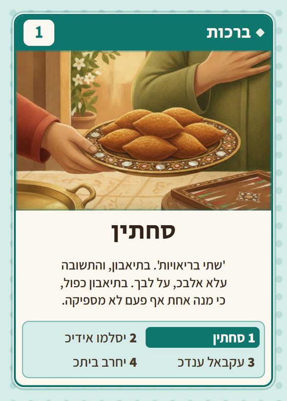 הקלף סחתין מתוך רביעיות סורים