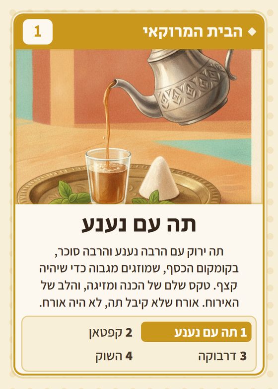 הקלף תה עם נענע