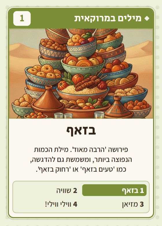 הקלף בזאף